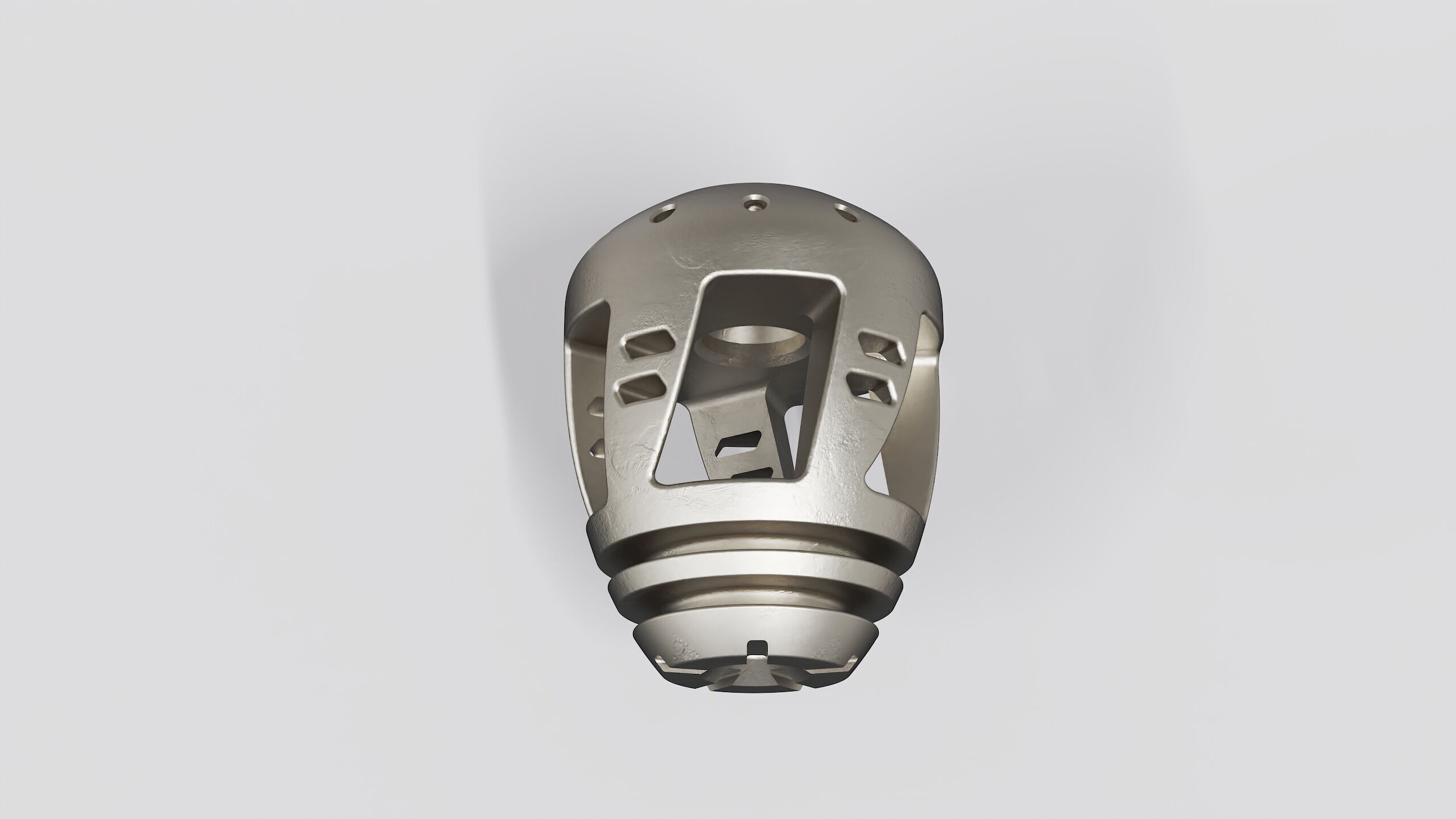 muzzle brake SGT front  3D model_8