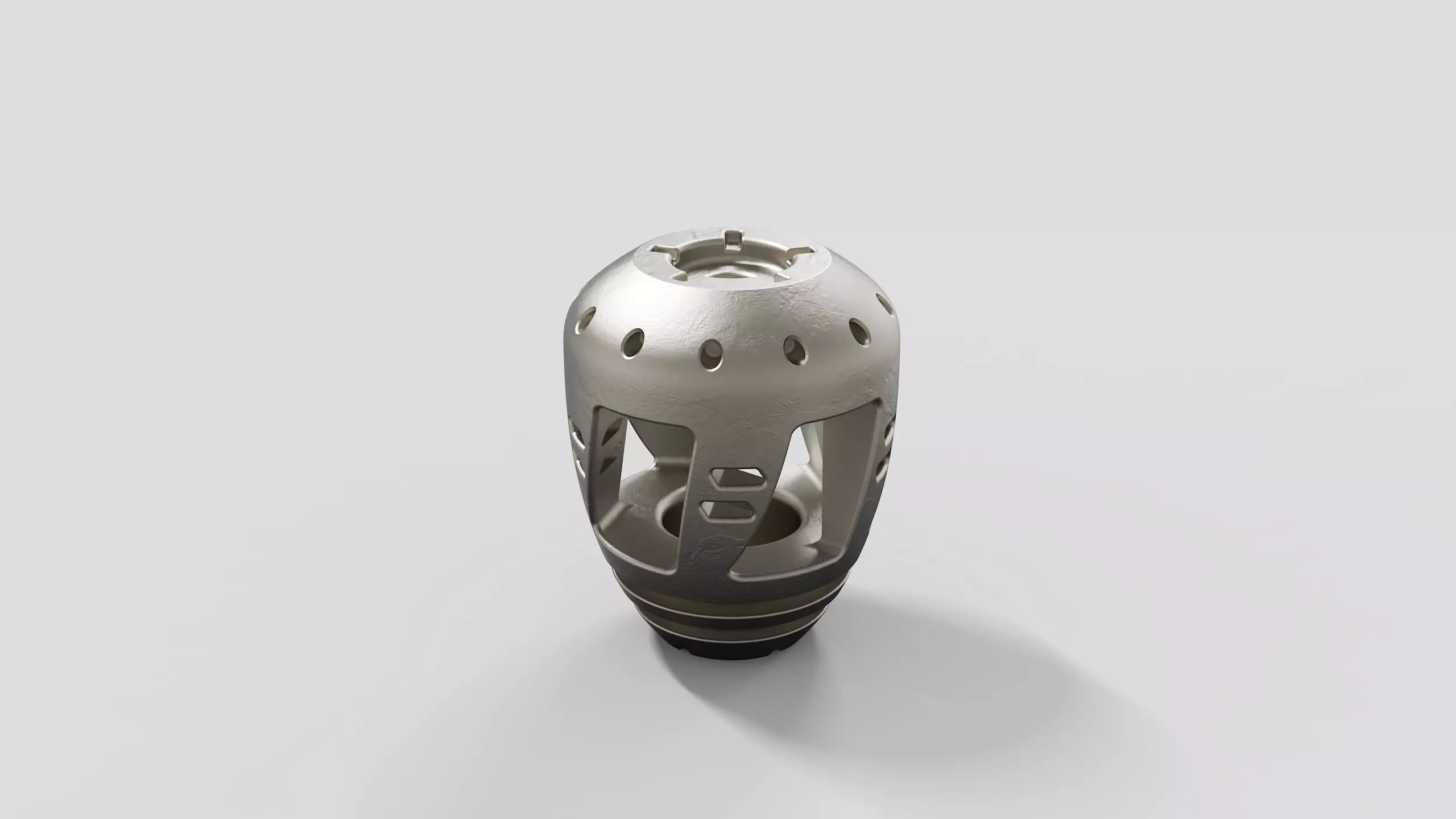 muzzle brake SGT front  3D model_0