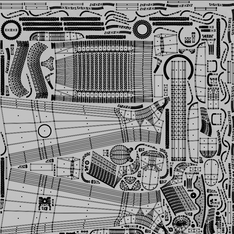 Benelli M4 Low-poly 3D model_23