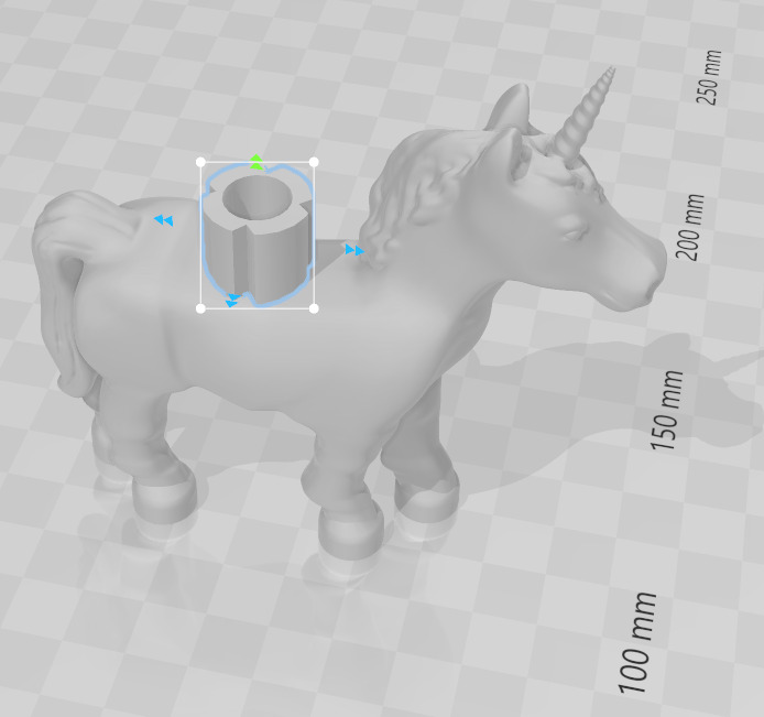 Little People Mounting Peg - Fits Fisher Price Little People 3D print model_1