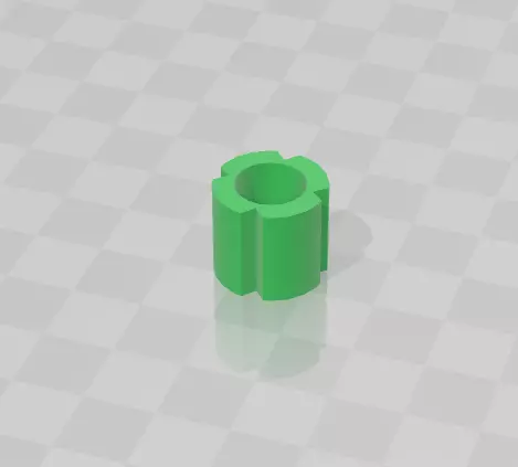 Little People Mounting Peg - Fits Fisher Price Little People 3D print model_0