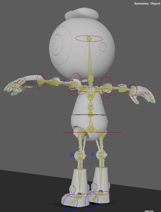 The Electrick State Cozmo Rigid 3D model_4