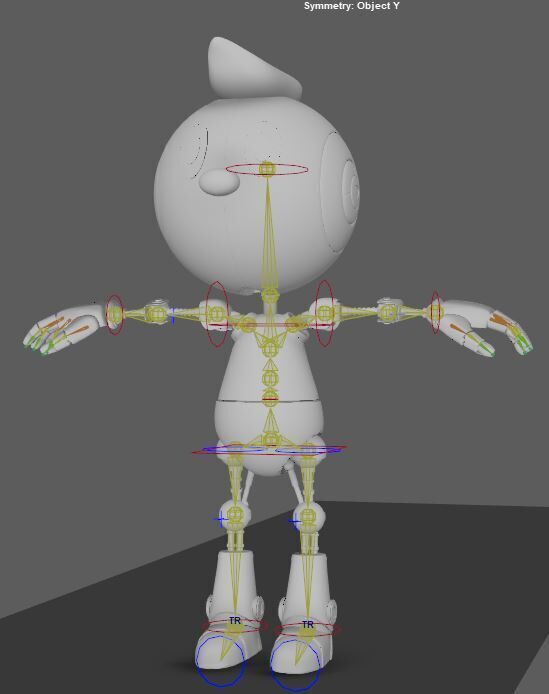 The Electrick State Cozmo Rigid 3D model_3