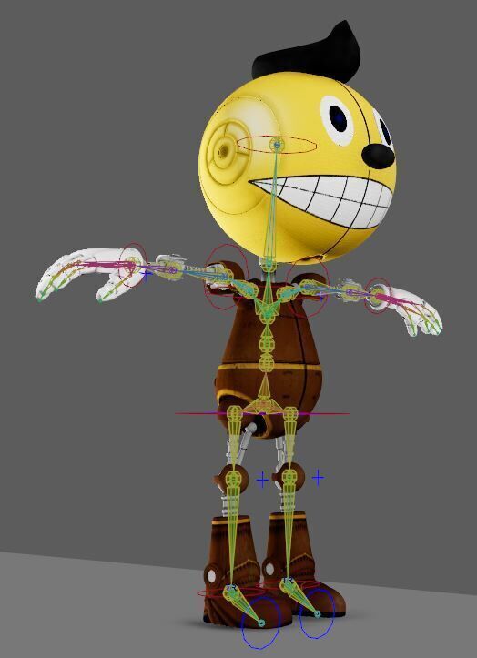 The Electrick State Cozmo Rigid 3D model_1