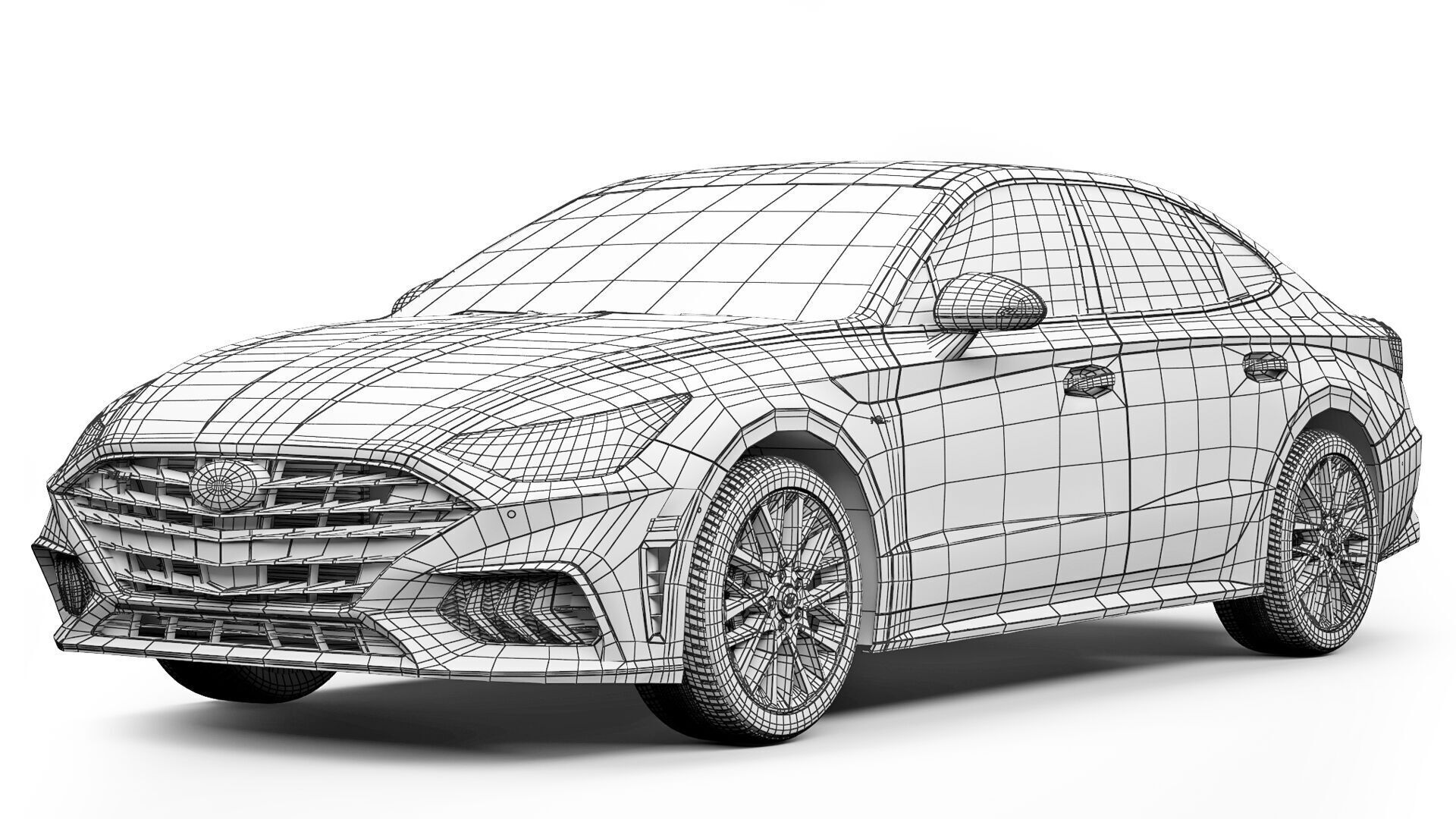 Hyundai Sonata N-Line 2020 3D model_8