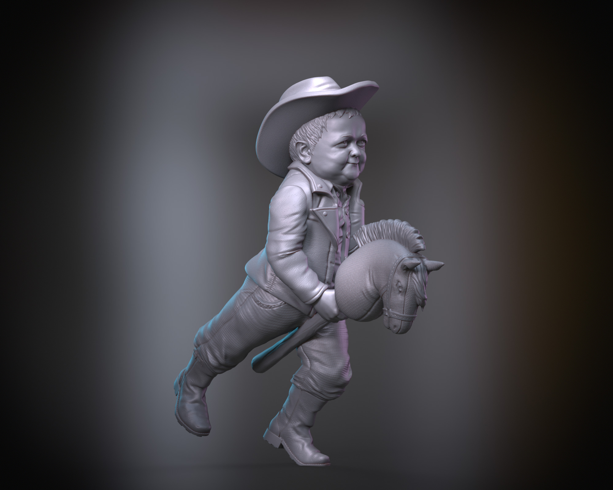 Hasbulla hobby horsing 3D print model_1