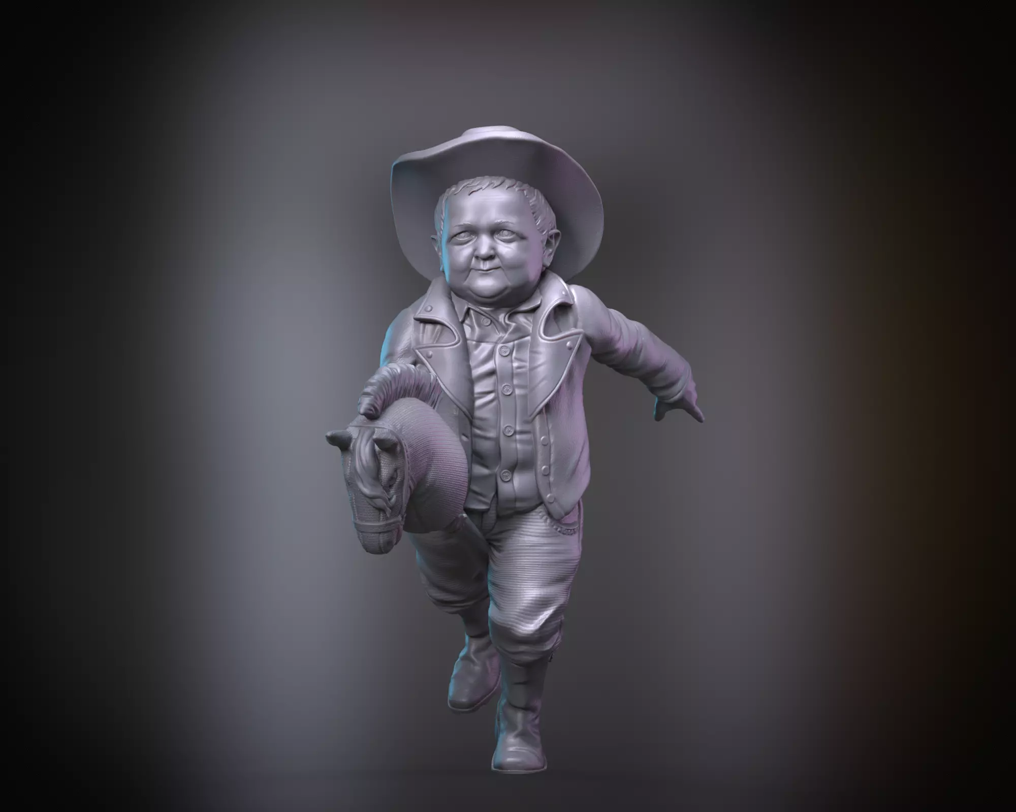 Hasbulla hobby horsing 3D print model_0