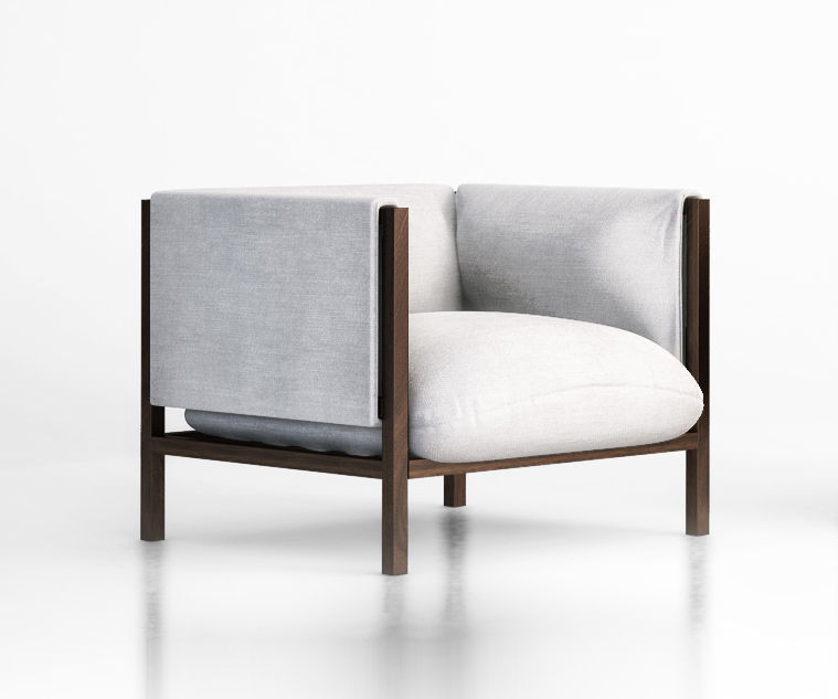 Loom armchair and sofa by Cult 3D model_1