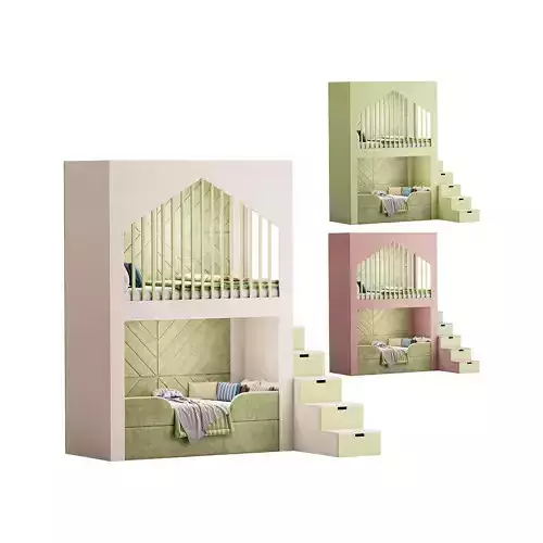 Childrens bunk bed 40