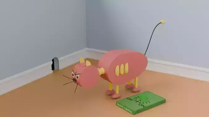Tom and jerry Mechano 3D model