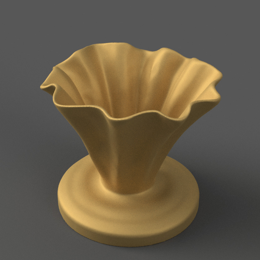 Elegant Swan planter- candy container - urn- candle holder 3D print model_2