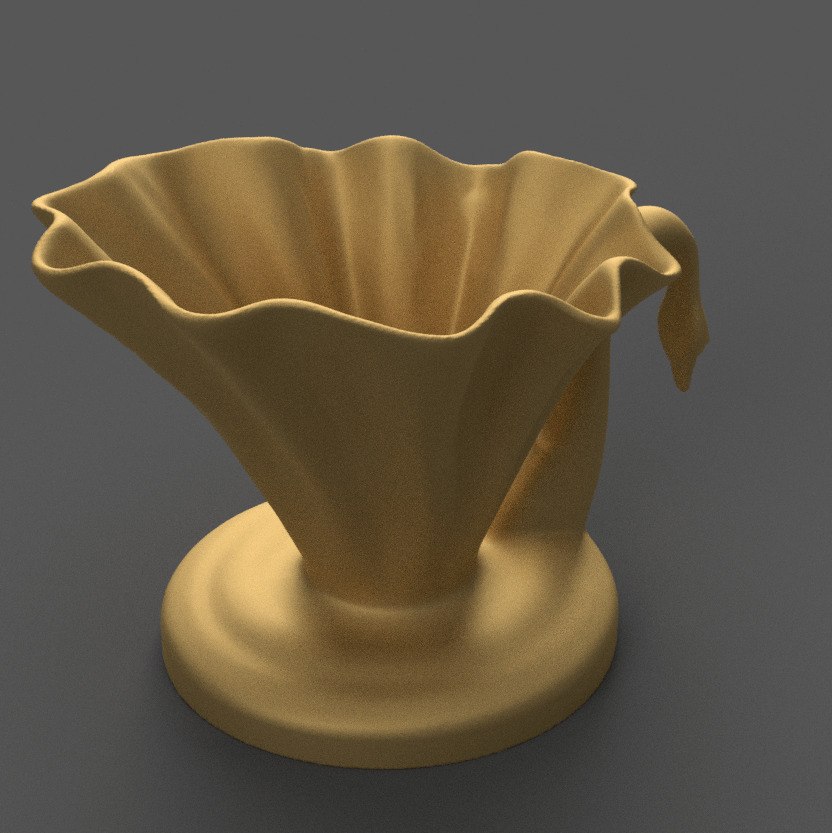 Elegant Swan planter- candy container - urn- candle holder 3D print model_3