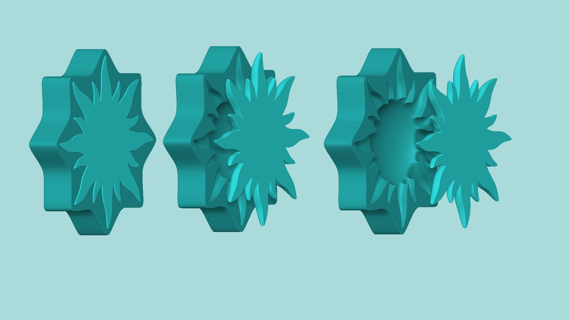 10 Spring Molds Collection - Silicon Maker - Template _82