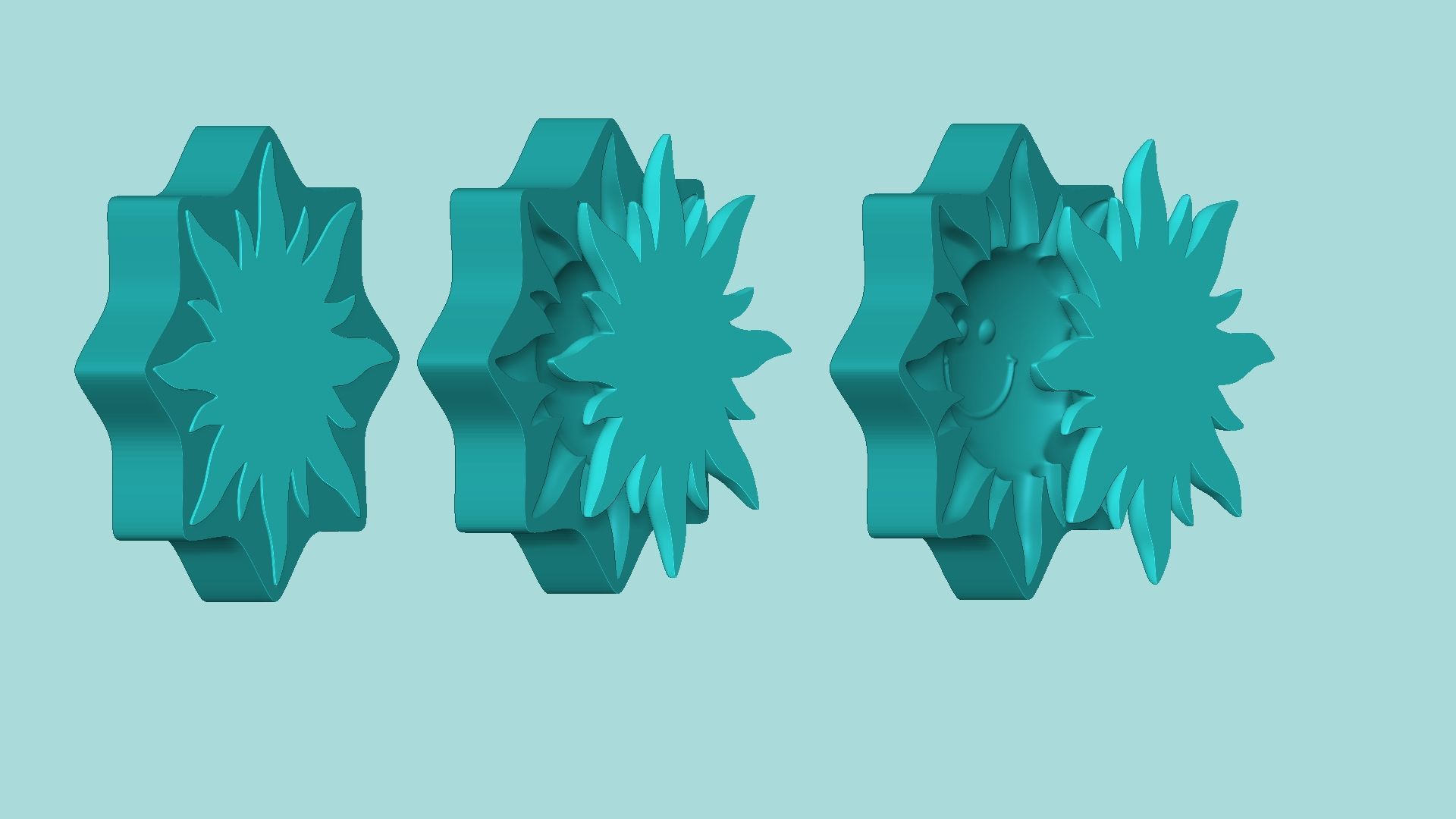 10 Spring Molds Collection - Silicon Maker - Template _90