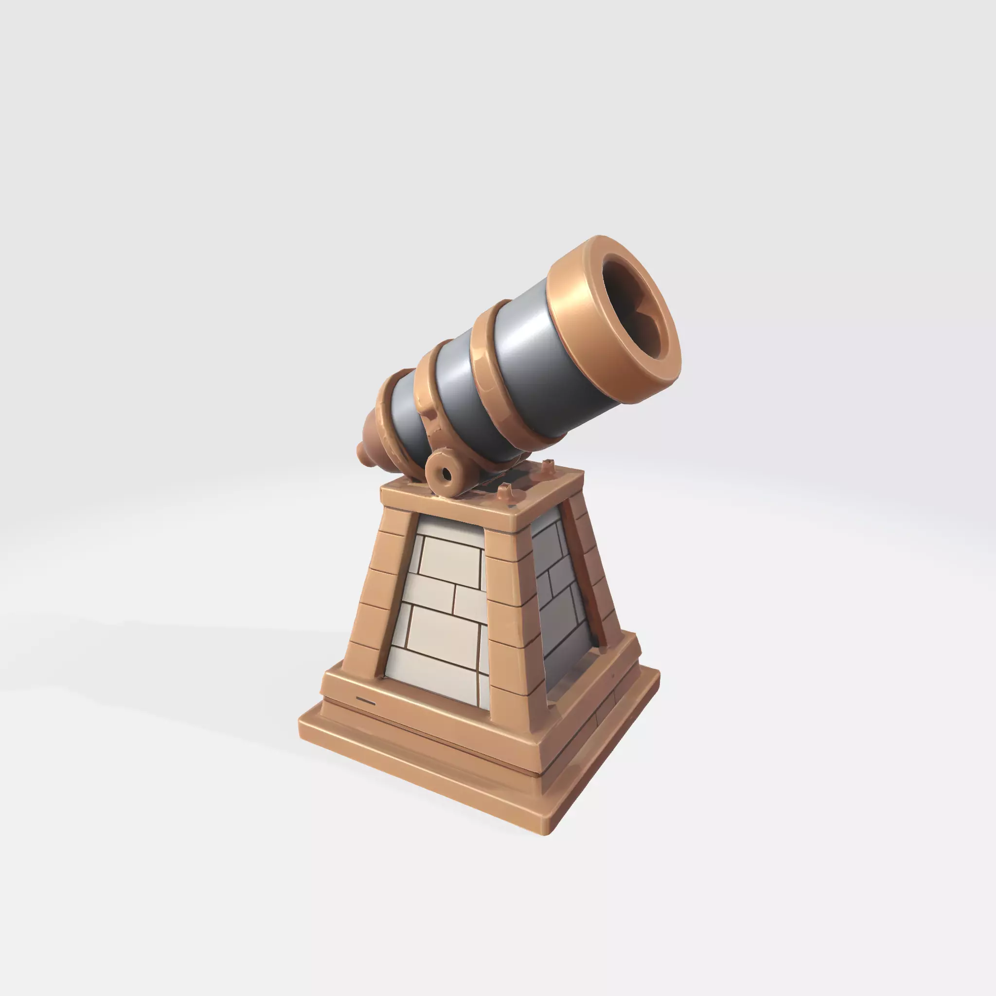 Epic Fantasy Tower Defense Mortar 3D model
