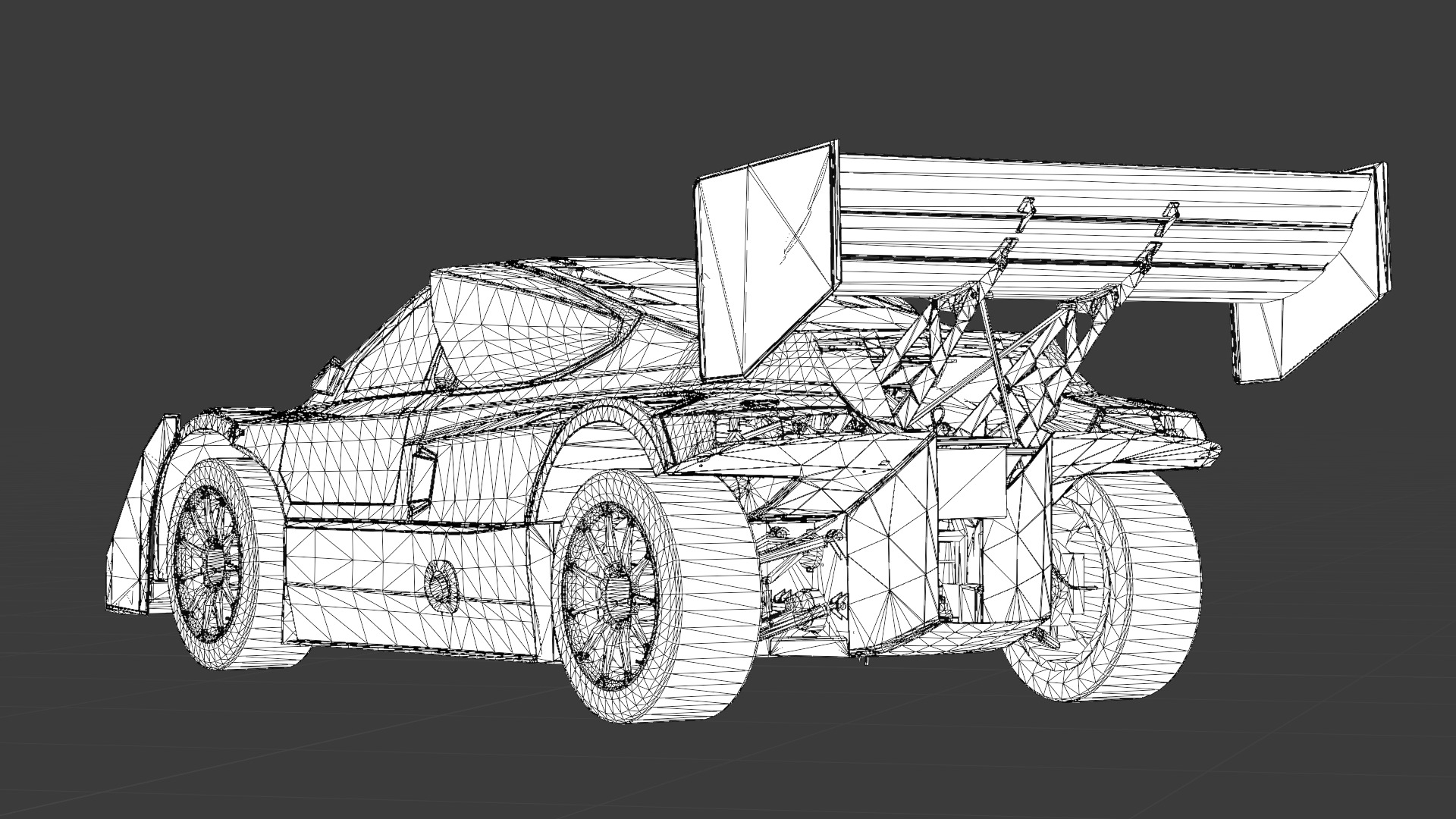 Suzuki SX4 Pikes Peak Special 3D Model High-Quality Low-poly 3D model_14