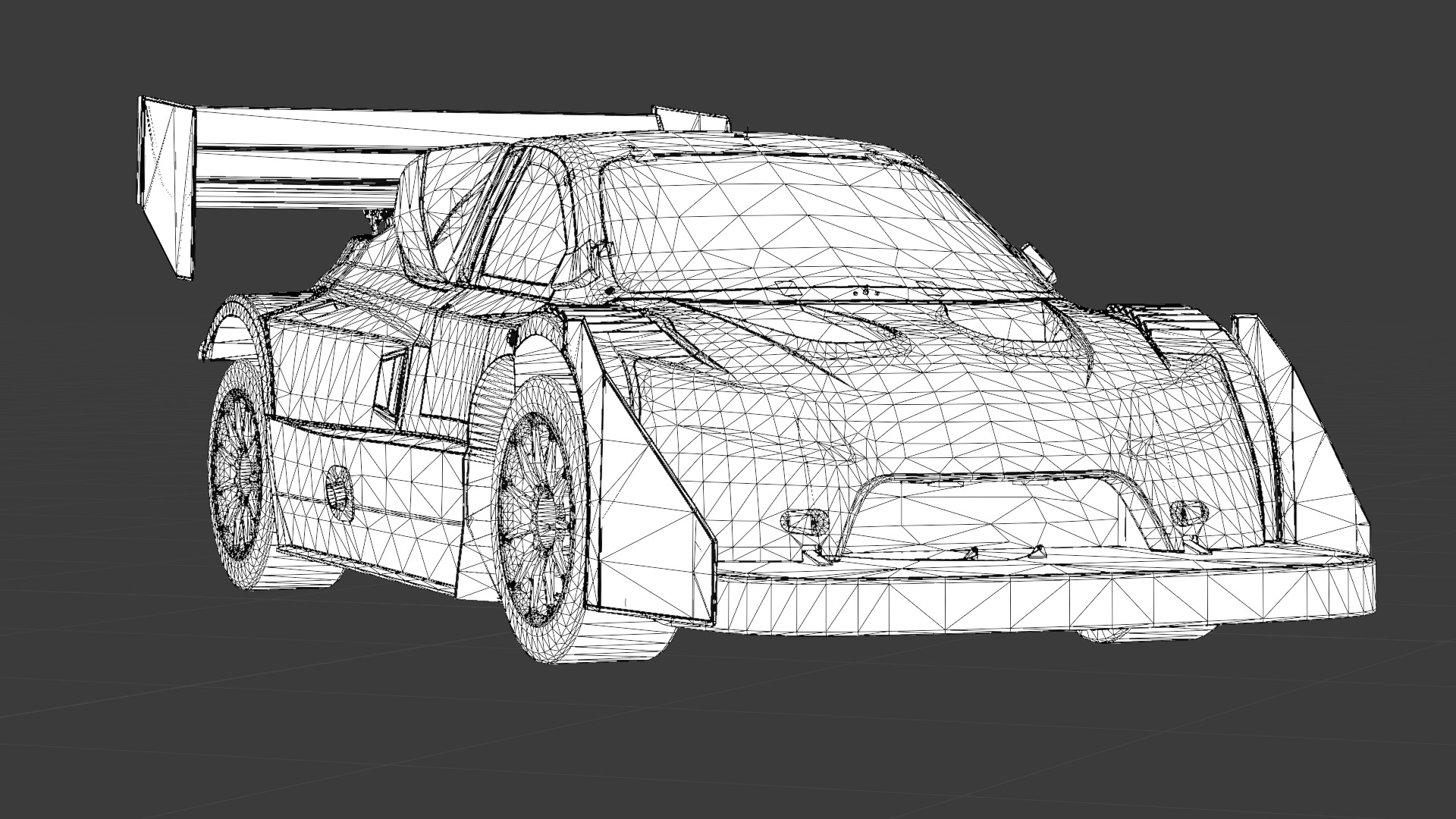 Suzuki SX4 Pikes Peak Special 3D Model High-Quality Low-poly 3D model_17