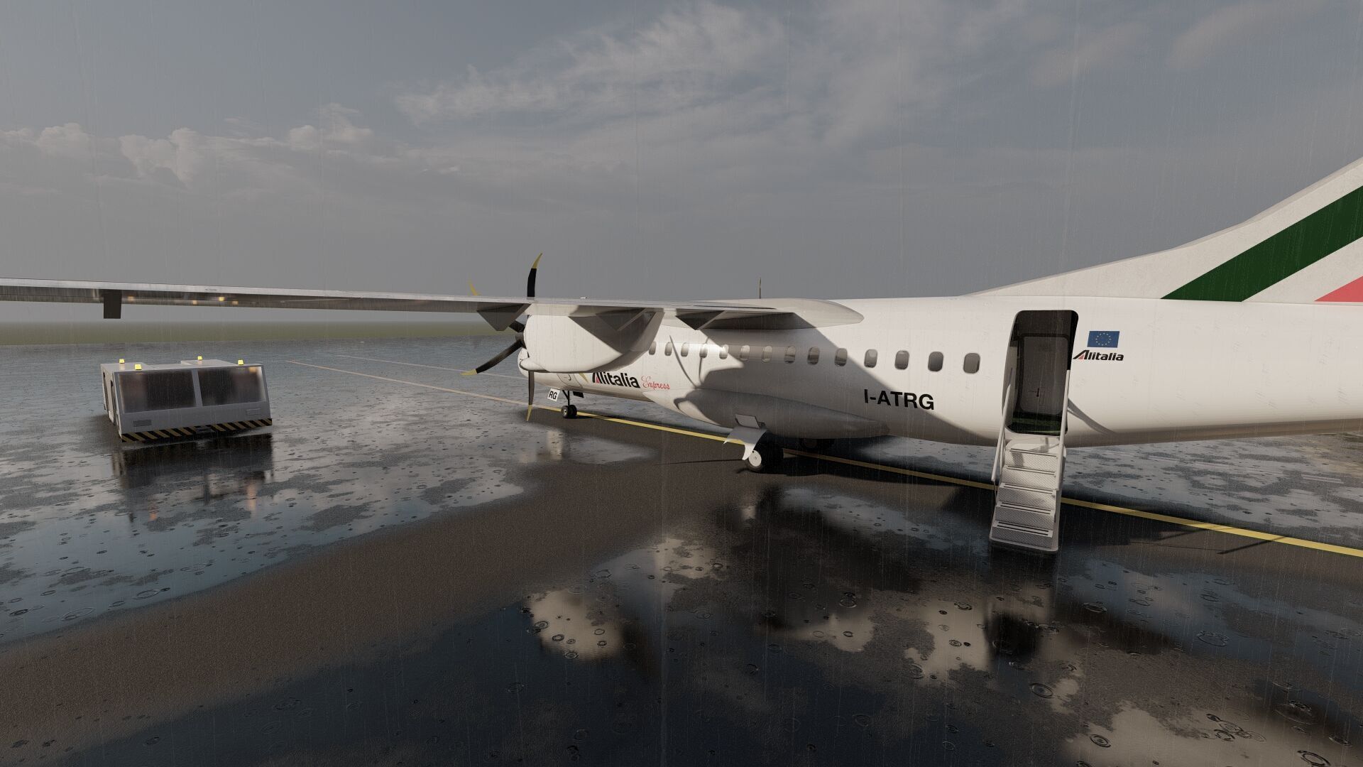 ATR42 ATR72 and FOKKER F70 3D model_12