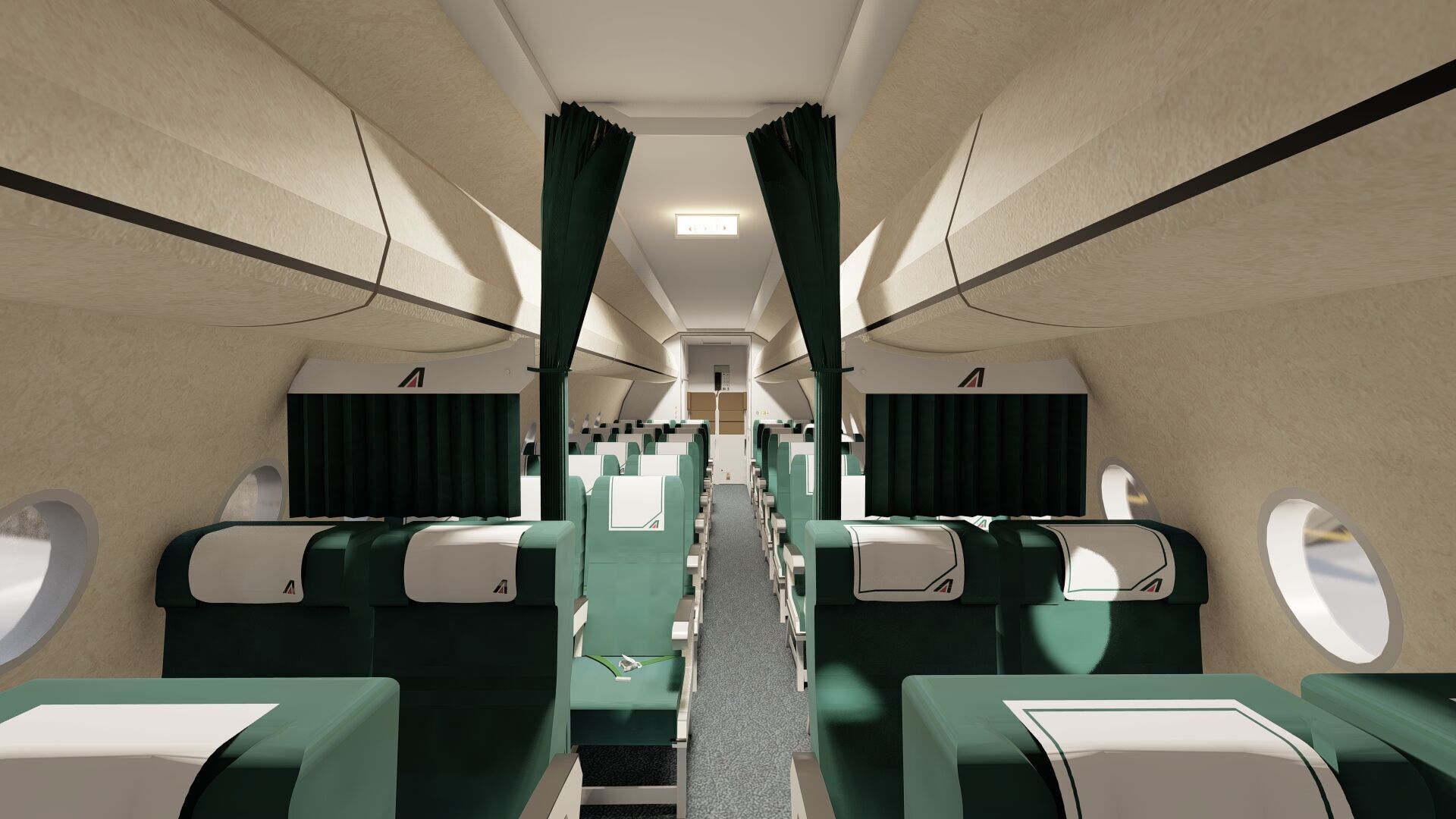 ATR42 ATR72 and FOKKER F70 3D model_27