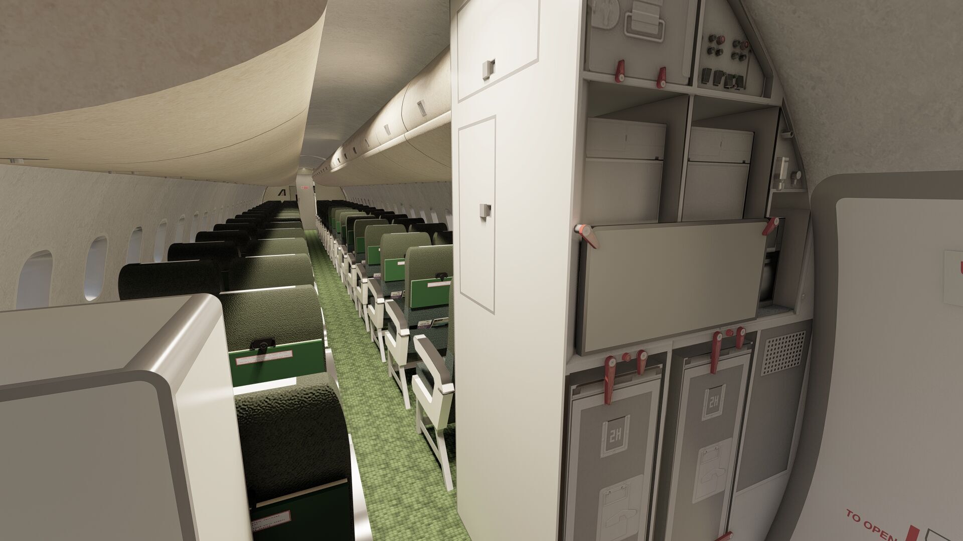 ATR42 ATR72 and FOKKER F70 3D model_18