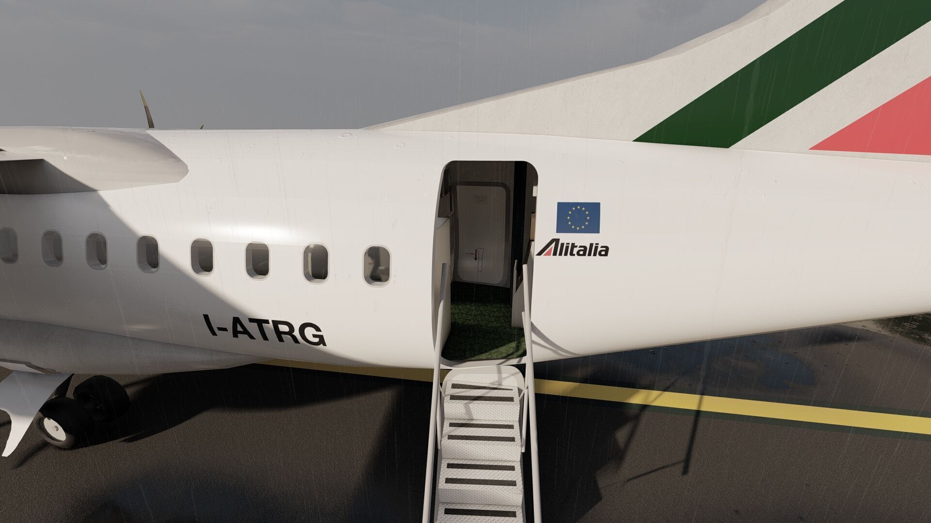 ATR42 ATR72 and FOKKER F70 3D model_21