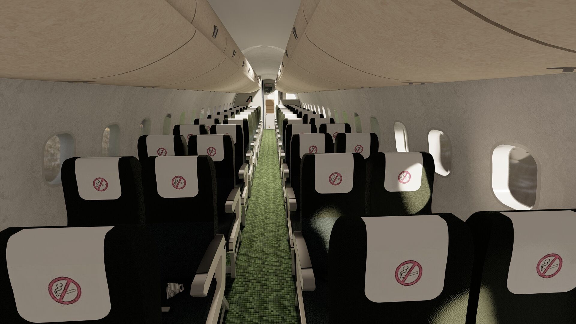 ATR42 ATR72 and FOKKER F70 3D model_20