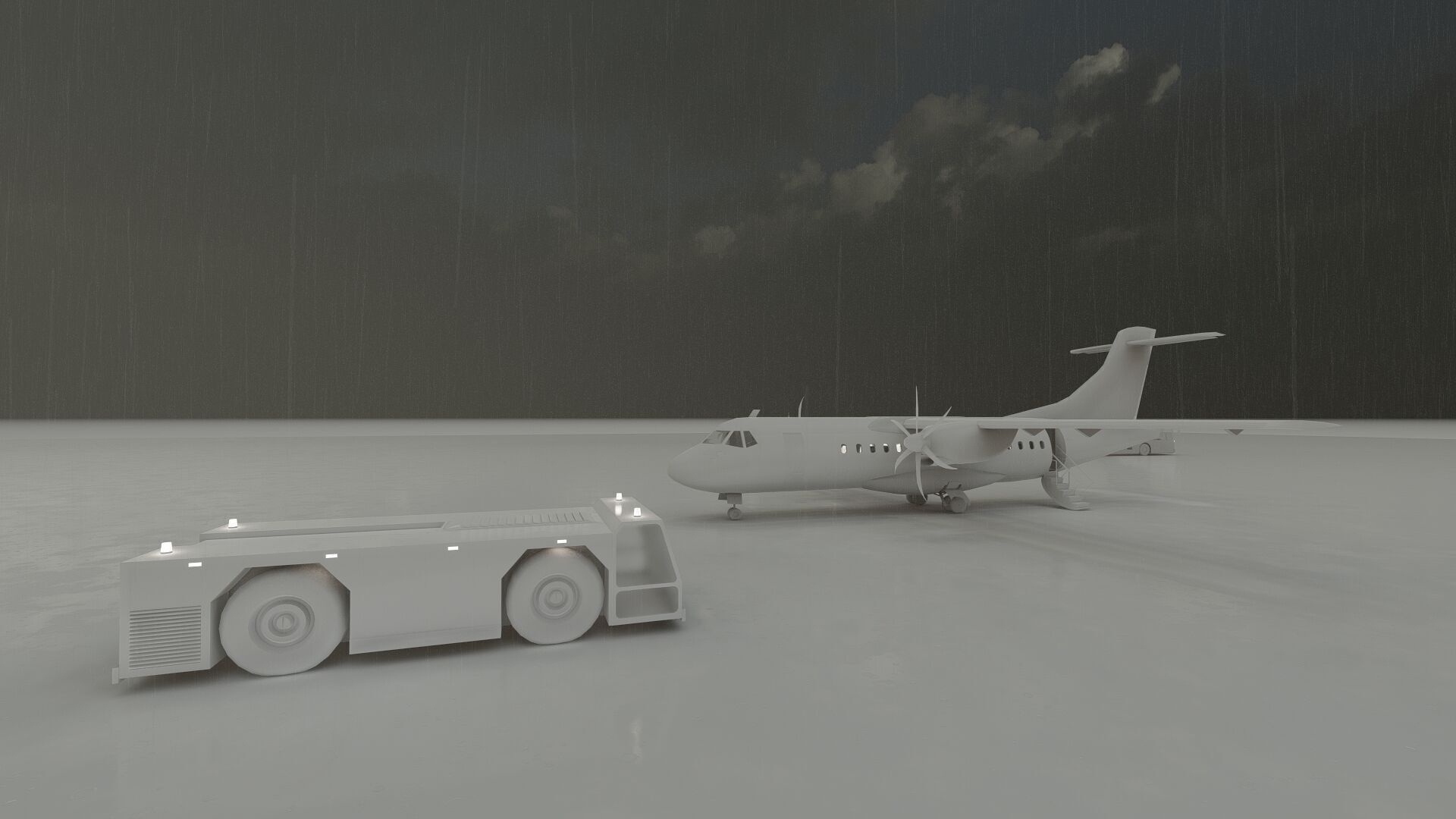 ATR42 ATR72 and FOKKER F70 3D model_33