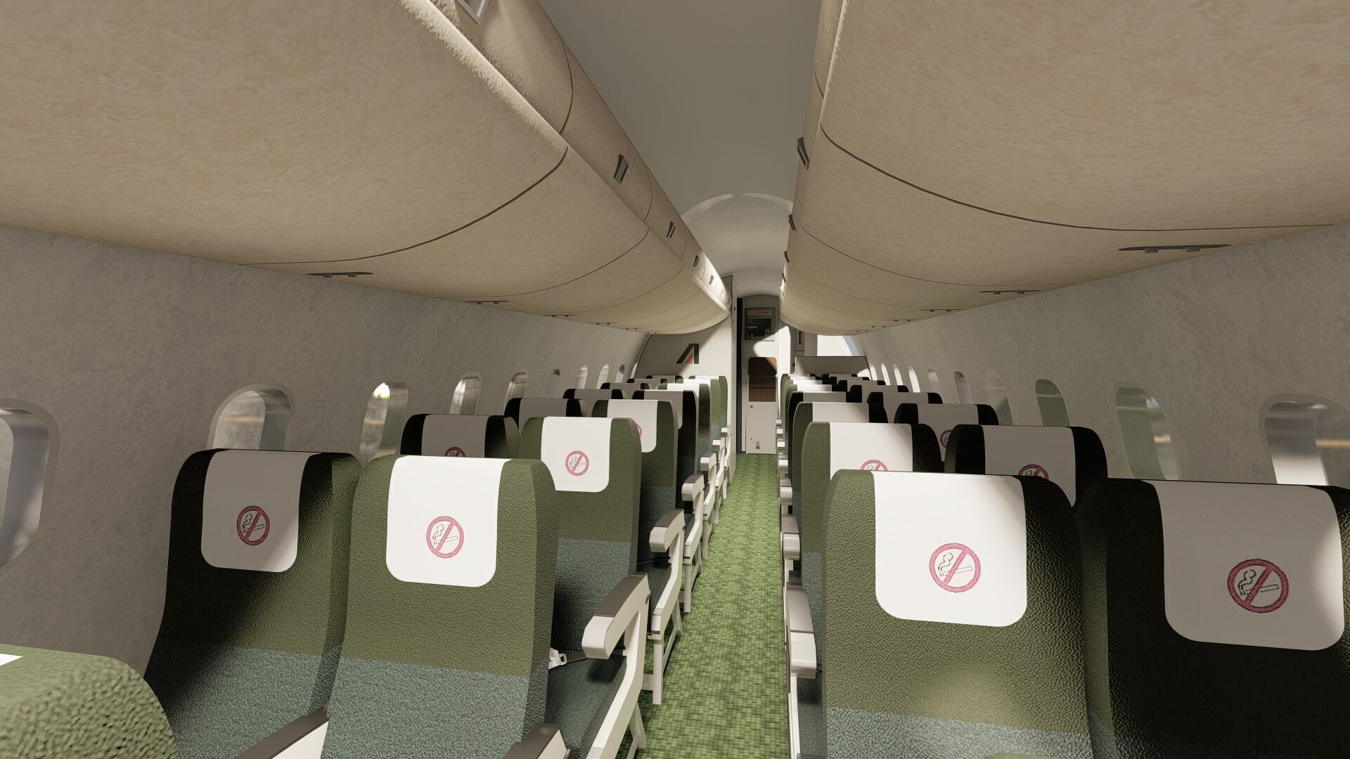 ATR42 ATR72 and FOKKER F70 3D model_24