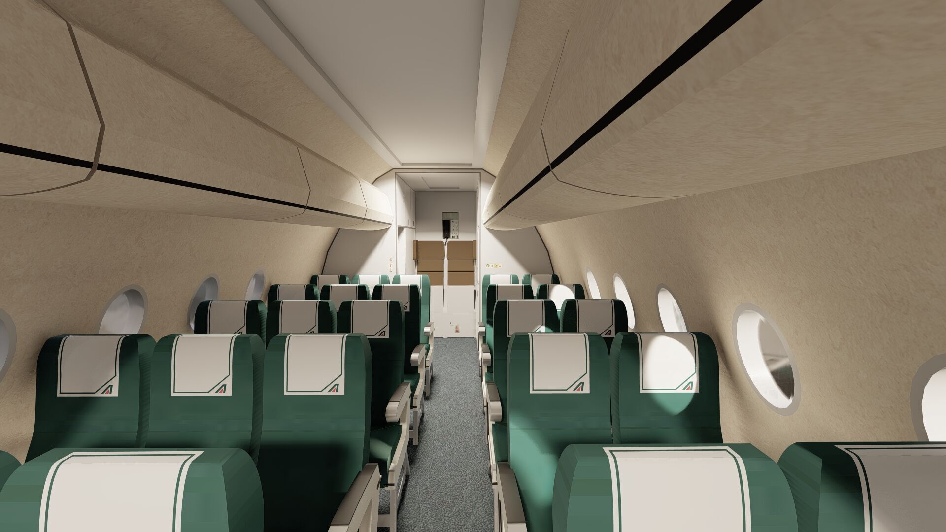 ATR42 ATR72 and FOKKER F70 3D model_28