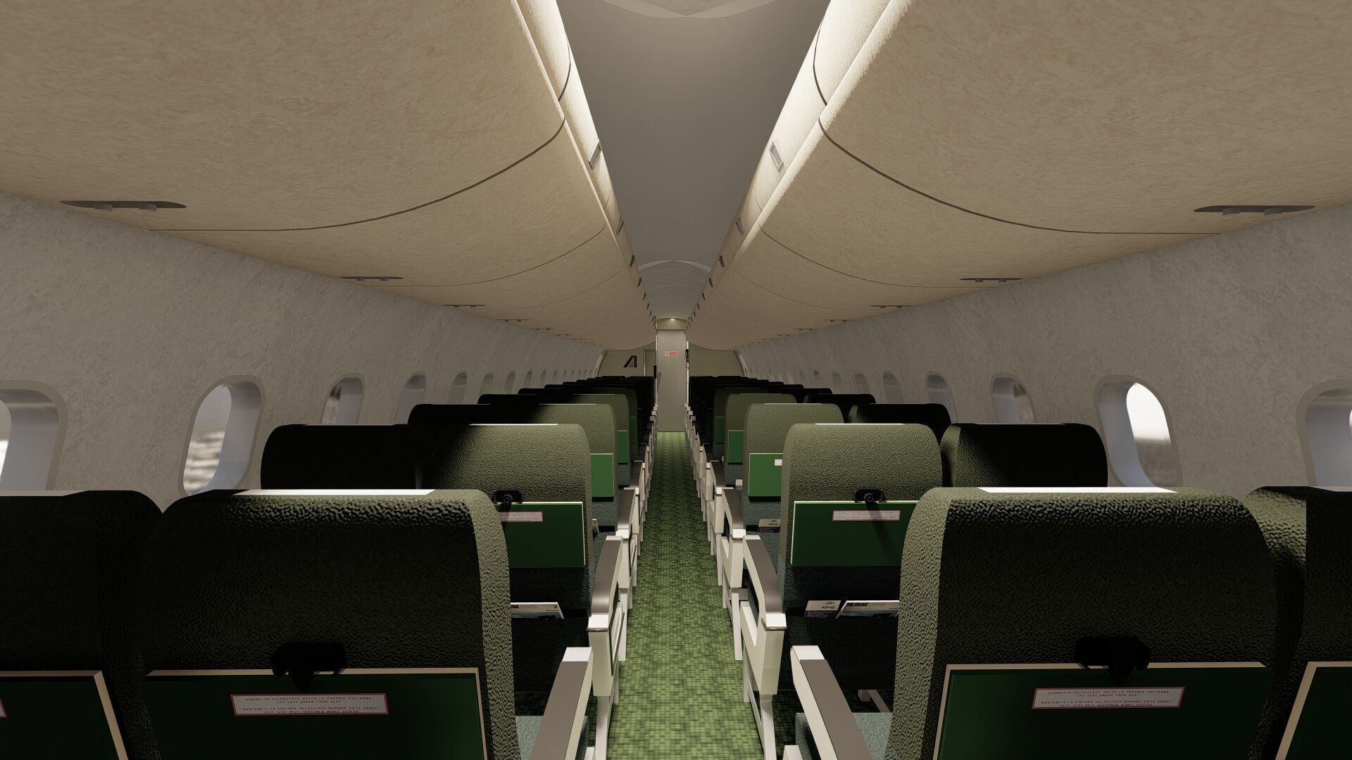 ATR42 ATR72 and FOKKER F70 3D model_19