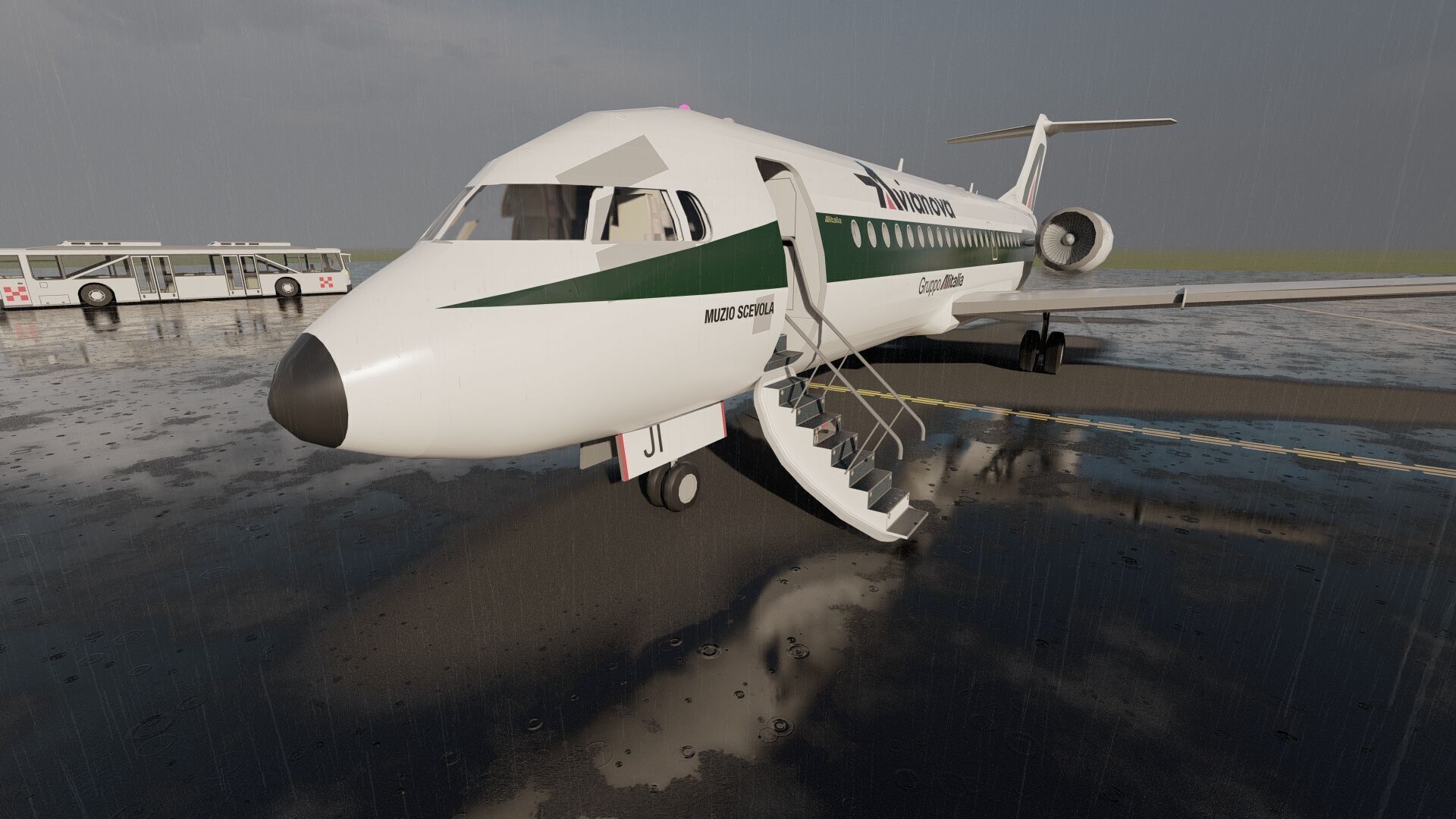 ATR42 ATR72 and FOKKER F70 3D model_10