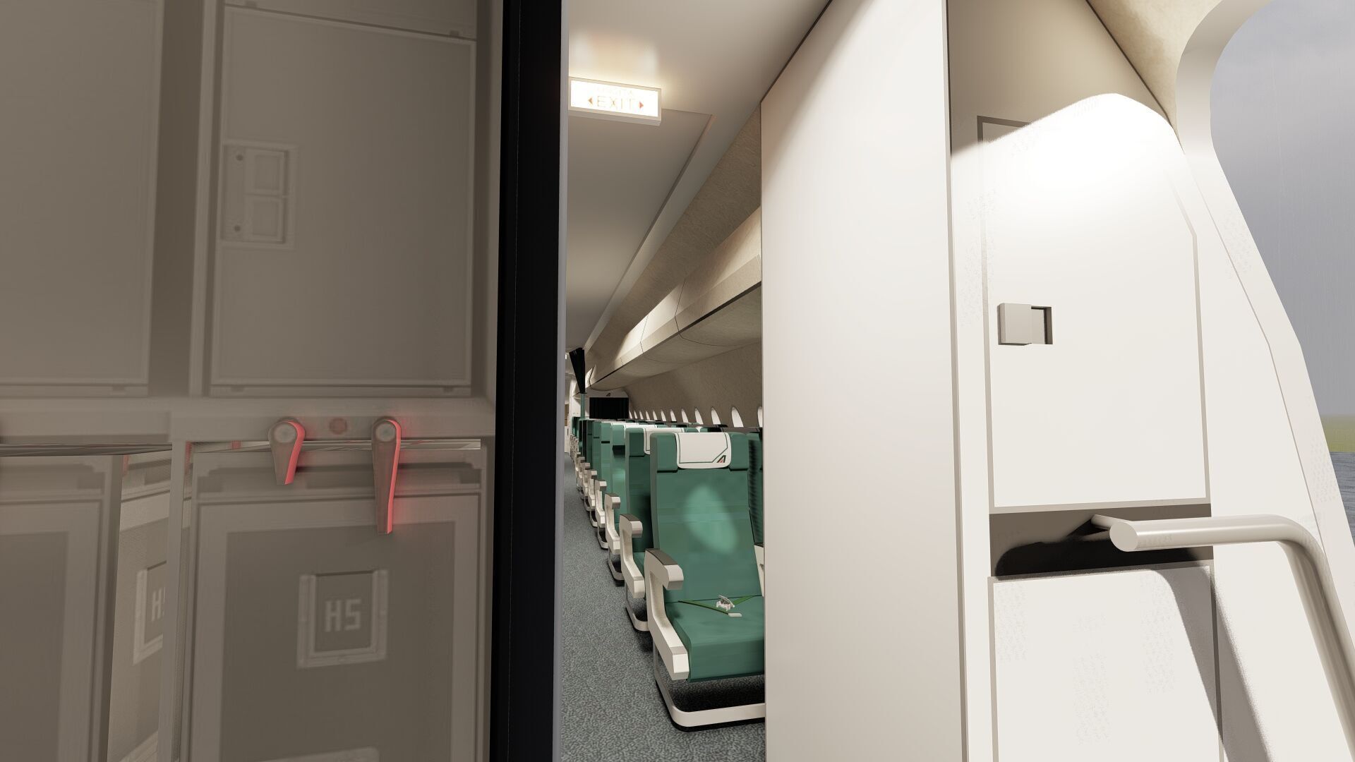 ATR42 ATR72 and FOKKER F70 3D model_25