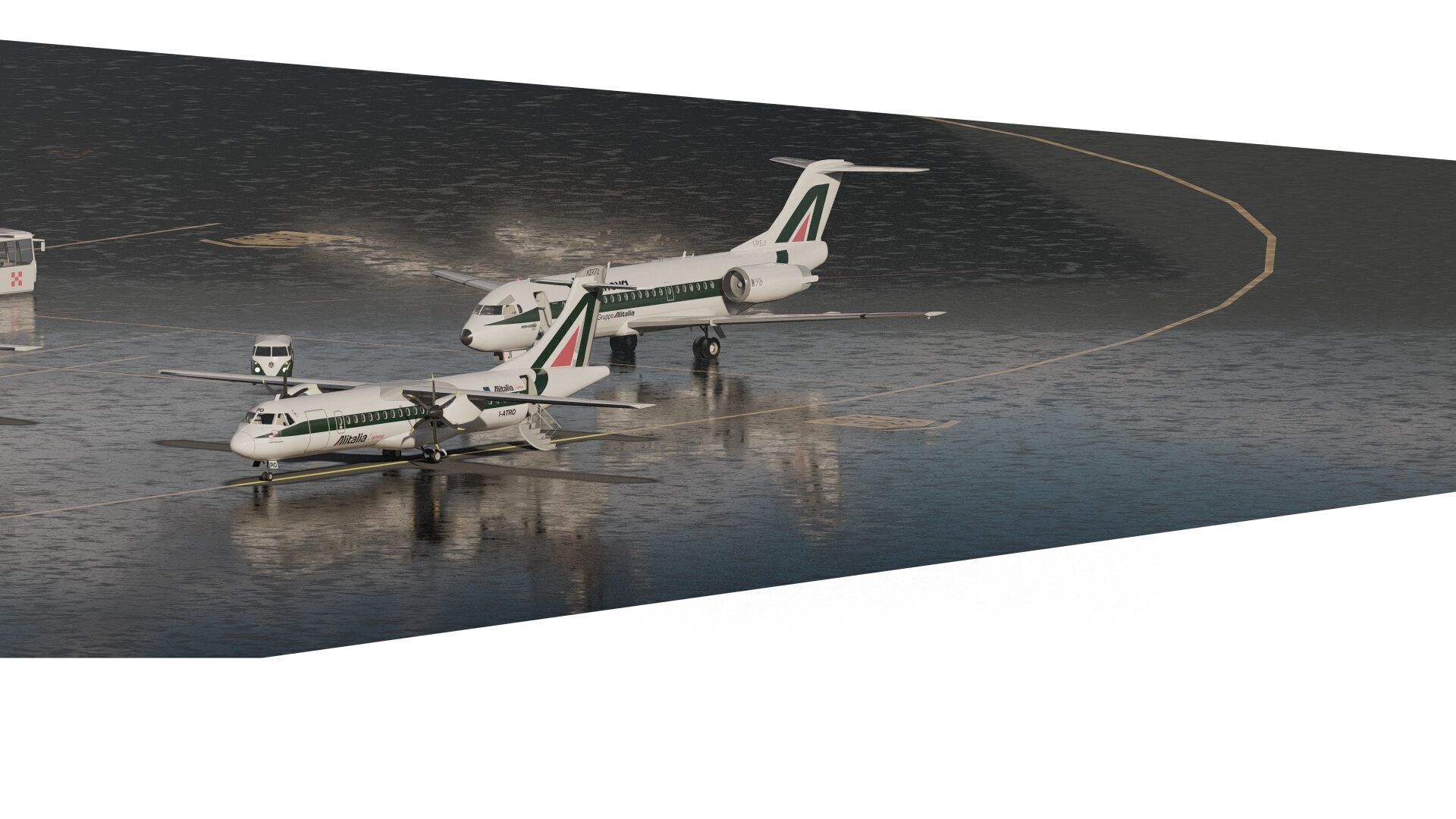 ATR42 ATR72 and FOKKER F70 3D model_3