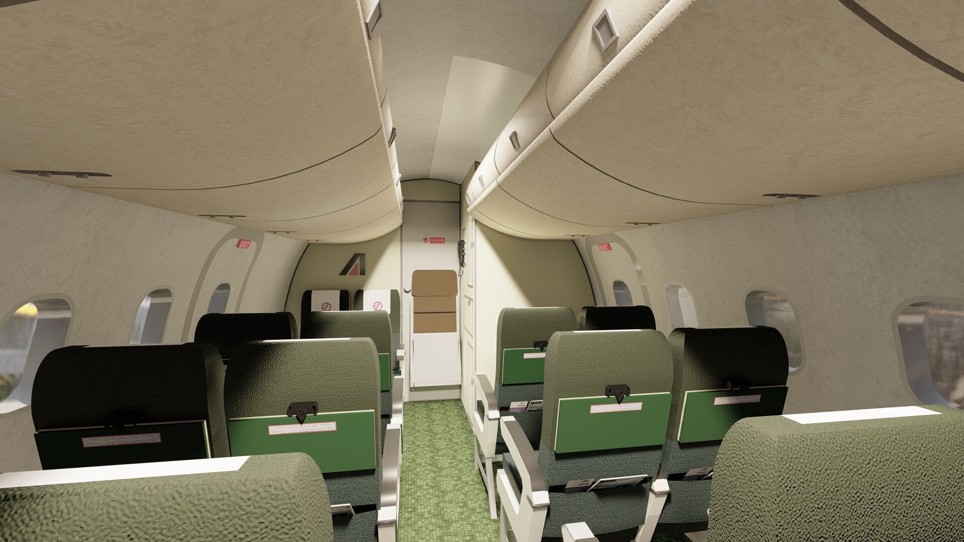 ATR42 ATR72 and FOKKER F70 3D model_23