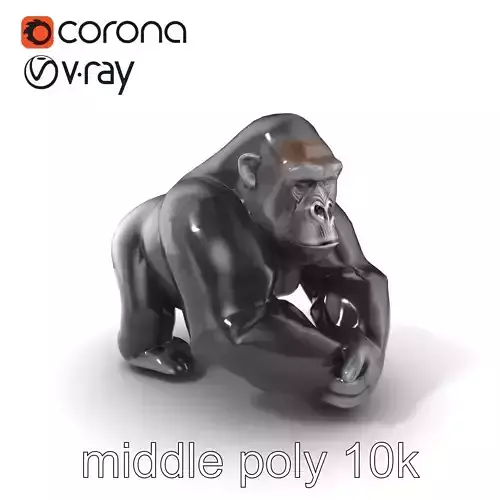 Gorilla Robust Physique Unique Expressions Model Pack