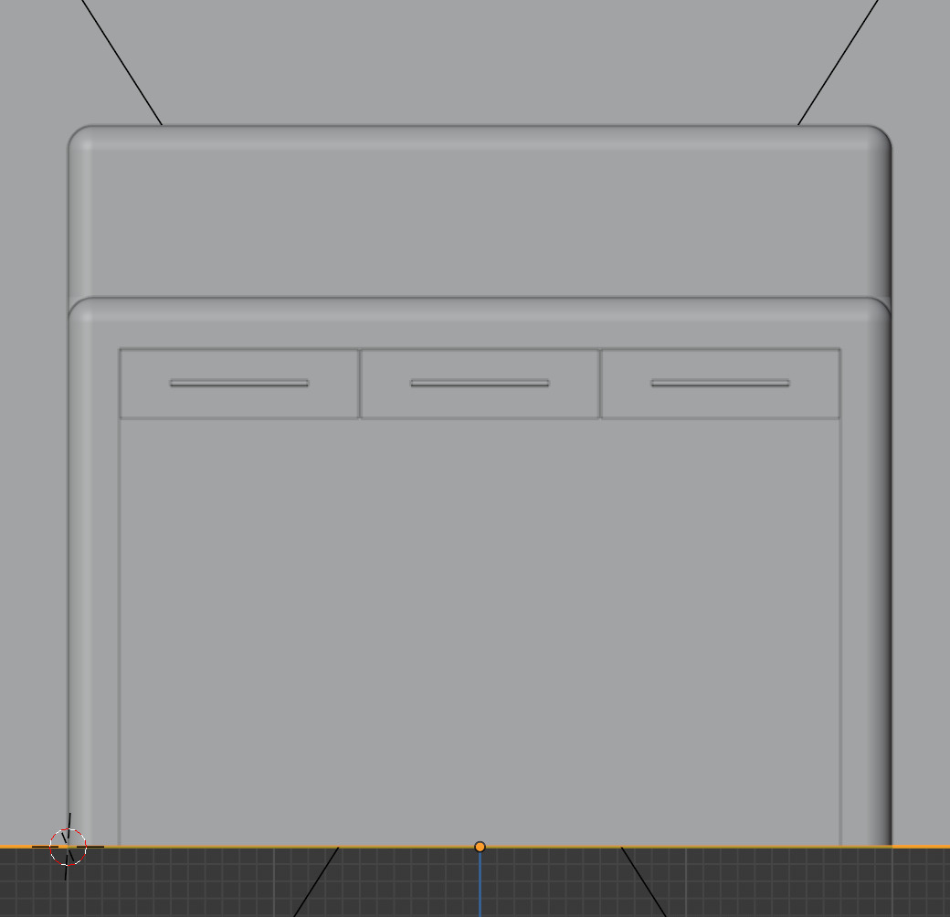 Mango Reception Desk by Path Design Free 3D model_5