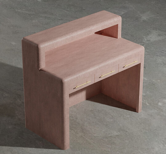 Mango Reception Desk by Path Design Free 3D model