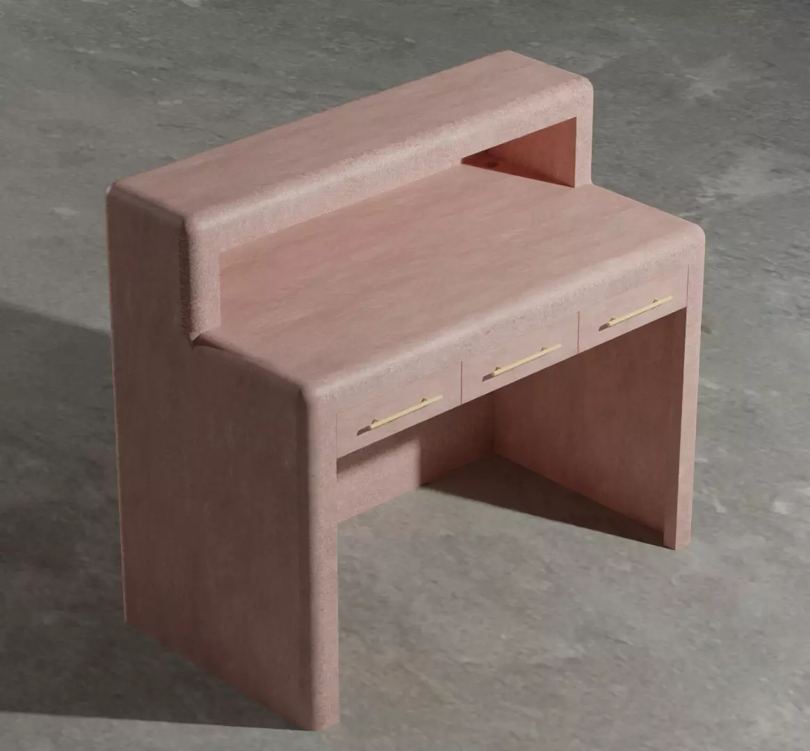 Mango Reception Desk by Path Design Free 3D model_0