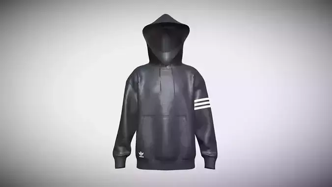 Adidas Adicolor Neuclassics Hoodie In Low Poly