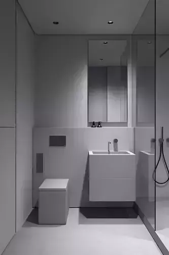 Modern bathroom 3D model