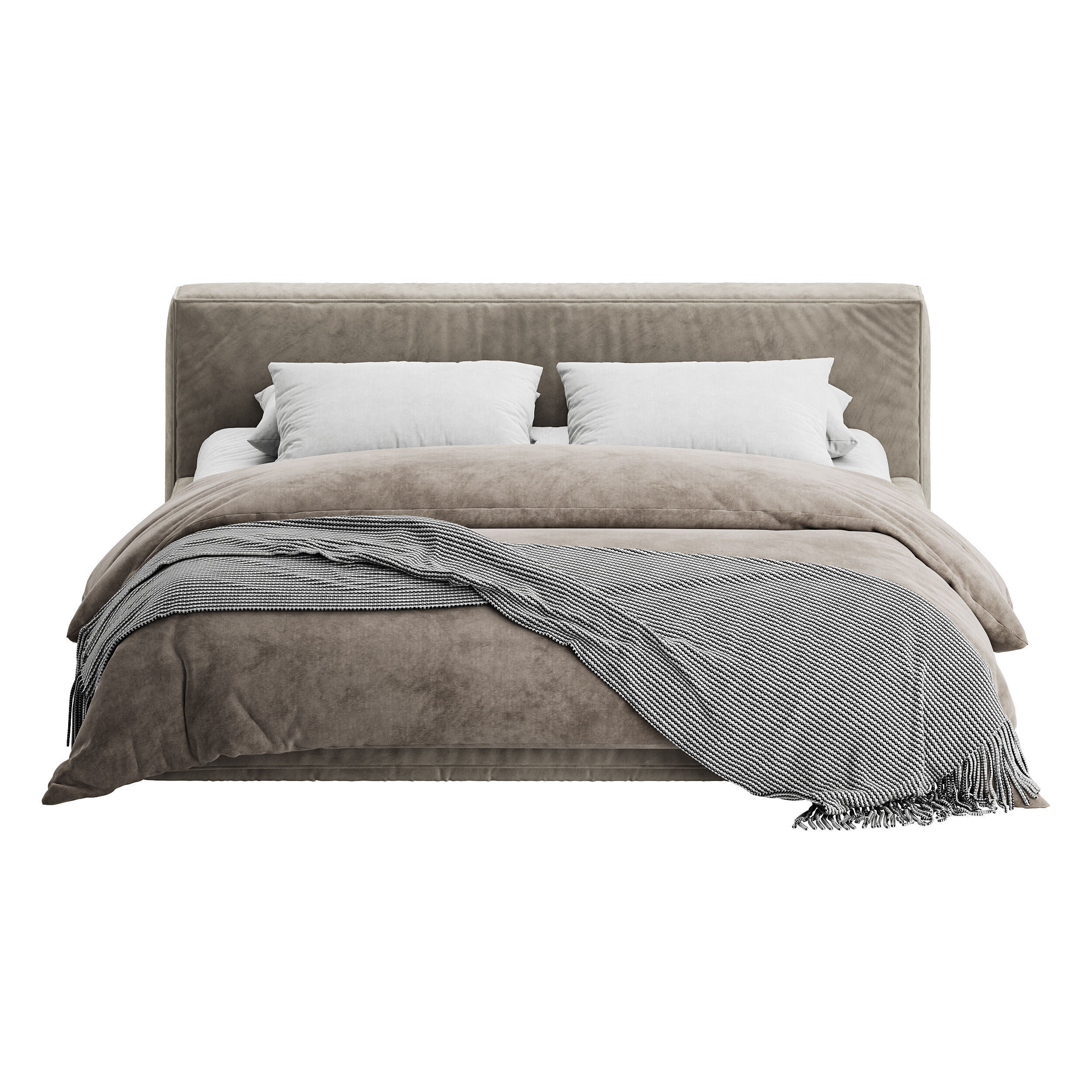 Jupiter slim BED 3D model_2