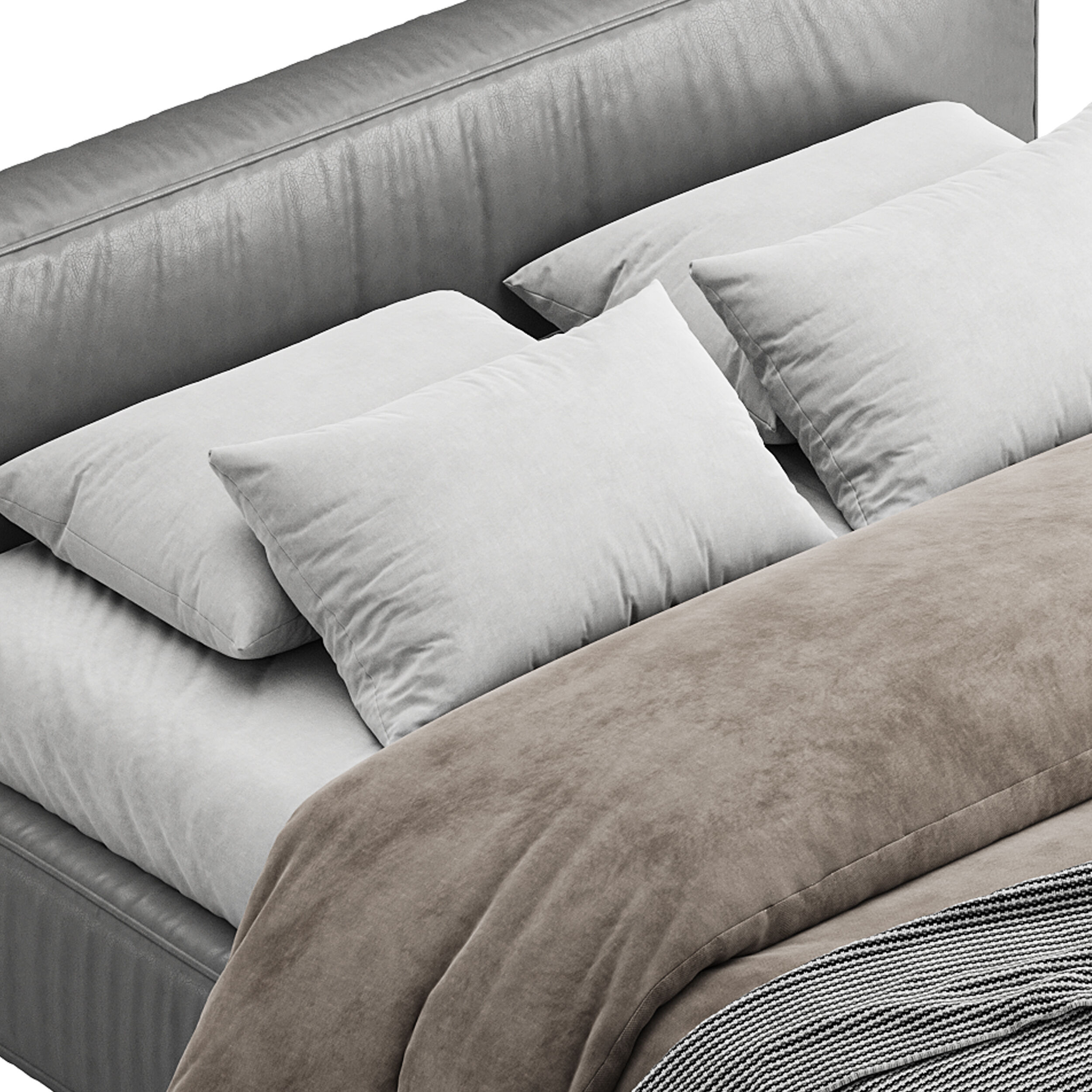 Jupiter slim BED 3D model_8