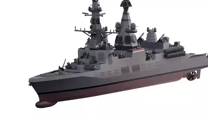 Stealth navy cruiser