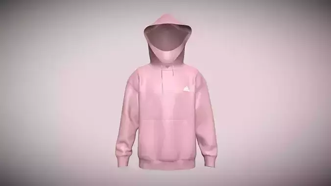 Adidas Stadium Fleece Badge Of Sport Hoodie In Low Poly