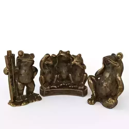 Turtles Figures 3D model