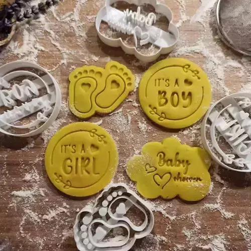 Baby Shower Cookie Cutter Set