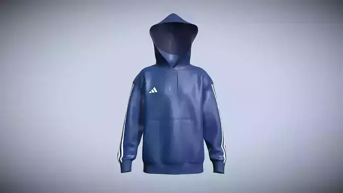 Adidas Tiro-23 League Sweat Hoodie In Low Poly