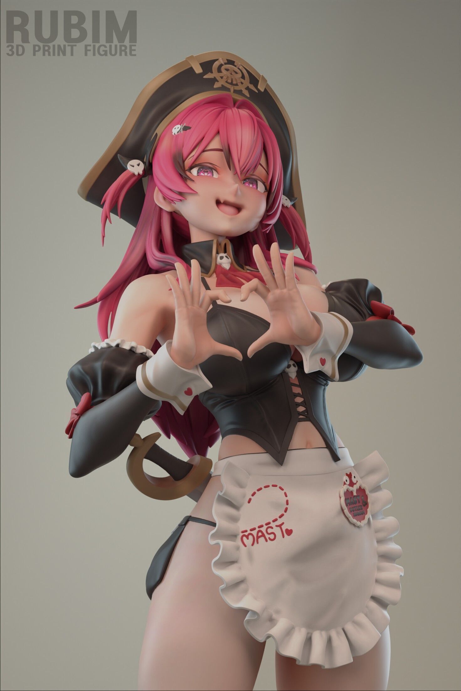 NIKKE MAST ROMANTIC MAID 3D print model_2