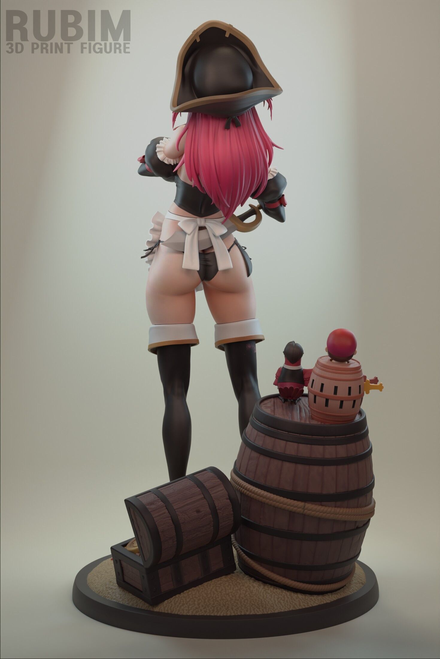 NIKKE MAST ROMANTIC MAID 3D print model_1