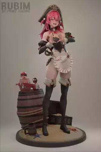 NIKKE MAST ROMANTIC MAID 3D print model